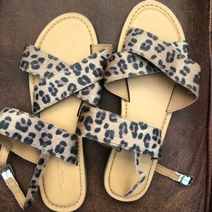 Cheetah sandals